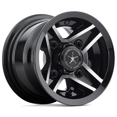 FA127 DIVOT 8X7 MACH GLOSS BLACK 00MM