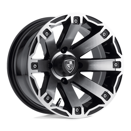 FA143 RAGE 12X7 4X4.0 MACH G-BLK -47MM