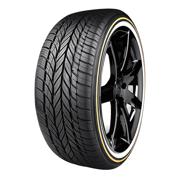 235/50R17 VOGUE CUSTOM BUILT RADIAL VIII 100H XL 0.60" GOLD/WHITE 460-A-A B 60K