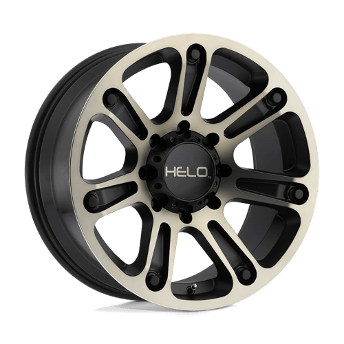 HE904 20X9 5X5.0 SATIN BLACK DTCC -12MM
