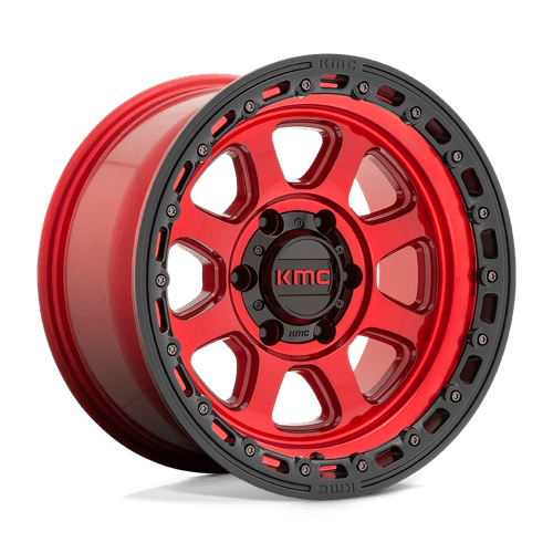 KM548 17X9 5X5.0 C-RED BLK-LP 00MM