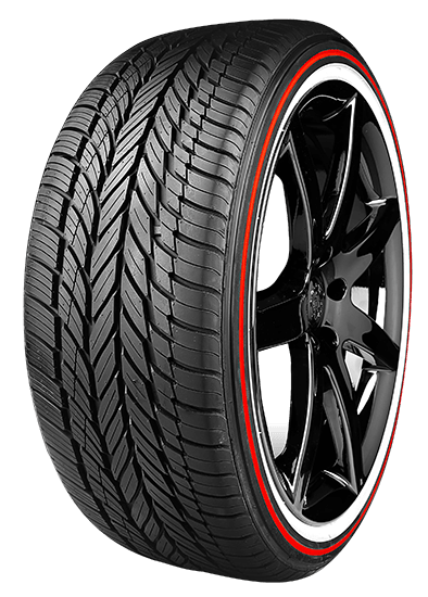 245/45R19 VOGUE CUSTOM BUILT RADIAL RED/WHTE 102V XL 60K