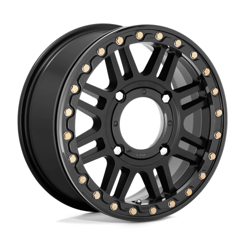 KS250 BL 15X6 4X137 S-BLK BLK-RING 38MM
