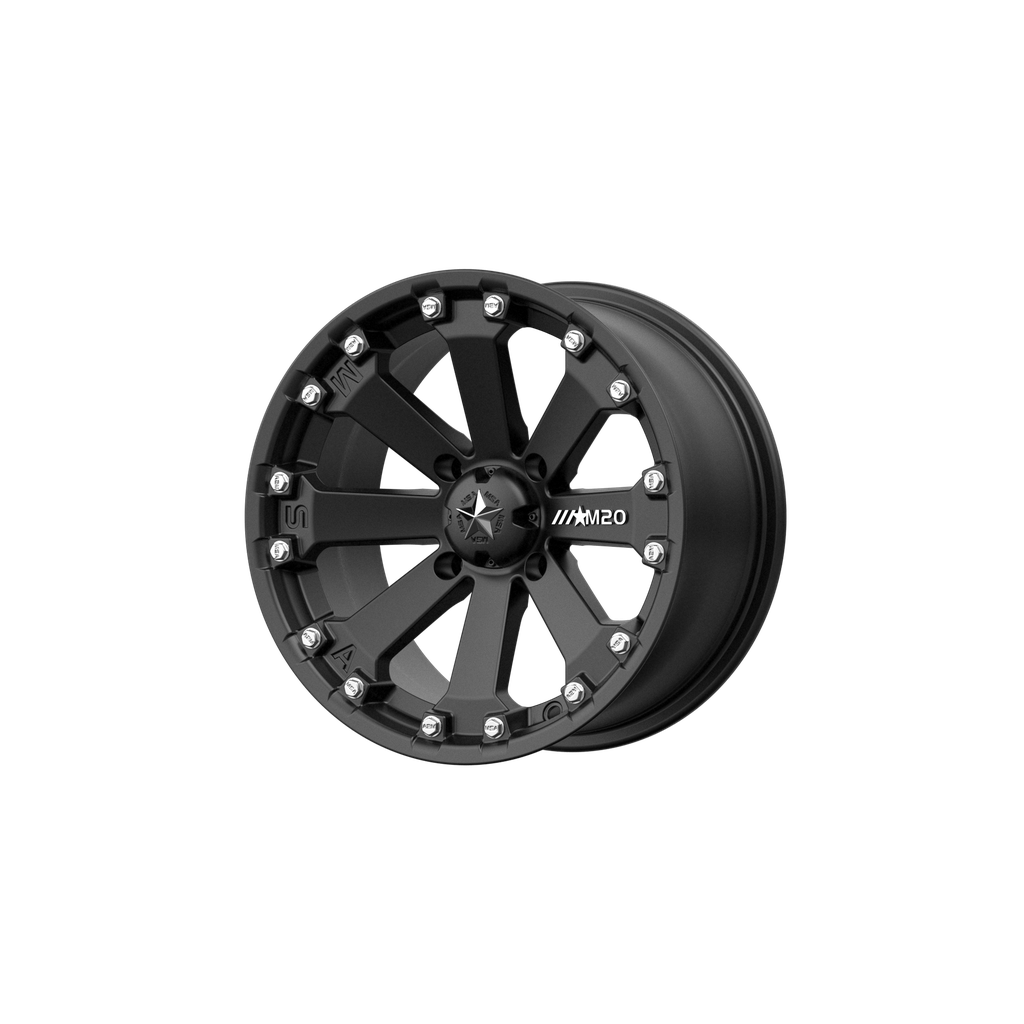 M20 KORE 16X7 4X137 MATTE BLACK 00MM