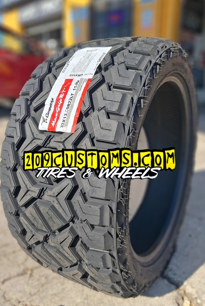 33X13.50R22LT GRIPMAX MAXGRIP R/T+ 114Q 12PLY