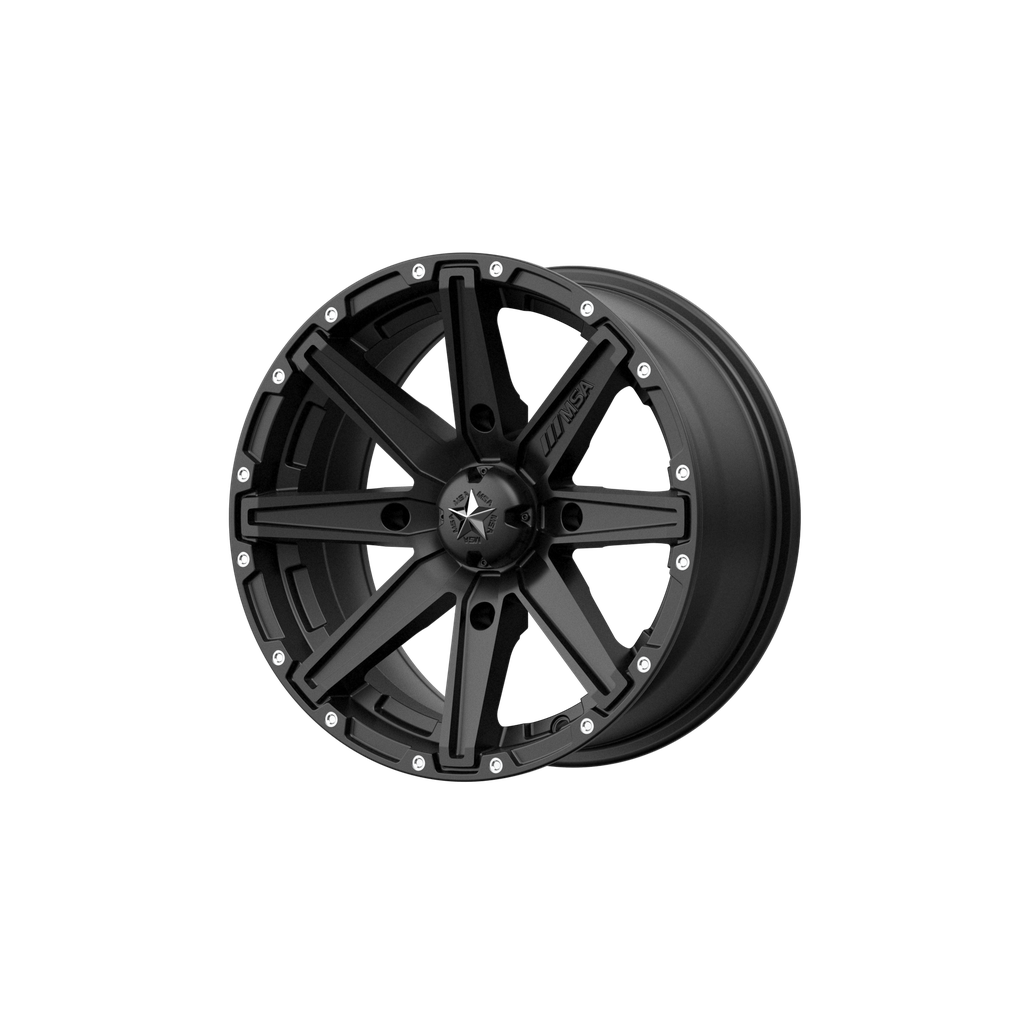 MA033 16X7 4X137 S-BLK 10MM