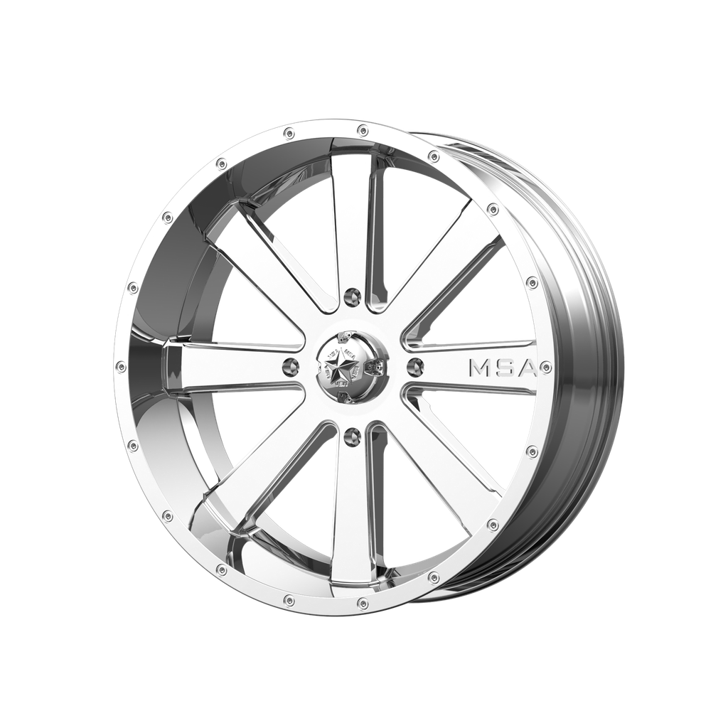 M34 22X7 4X137 CHROME 00MM