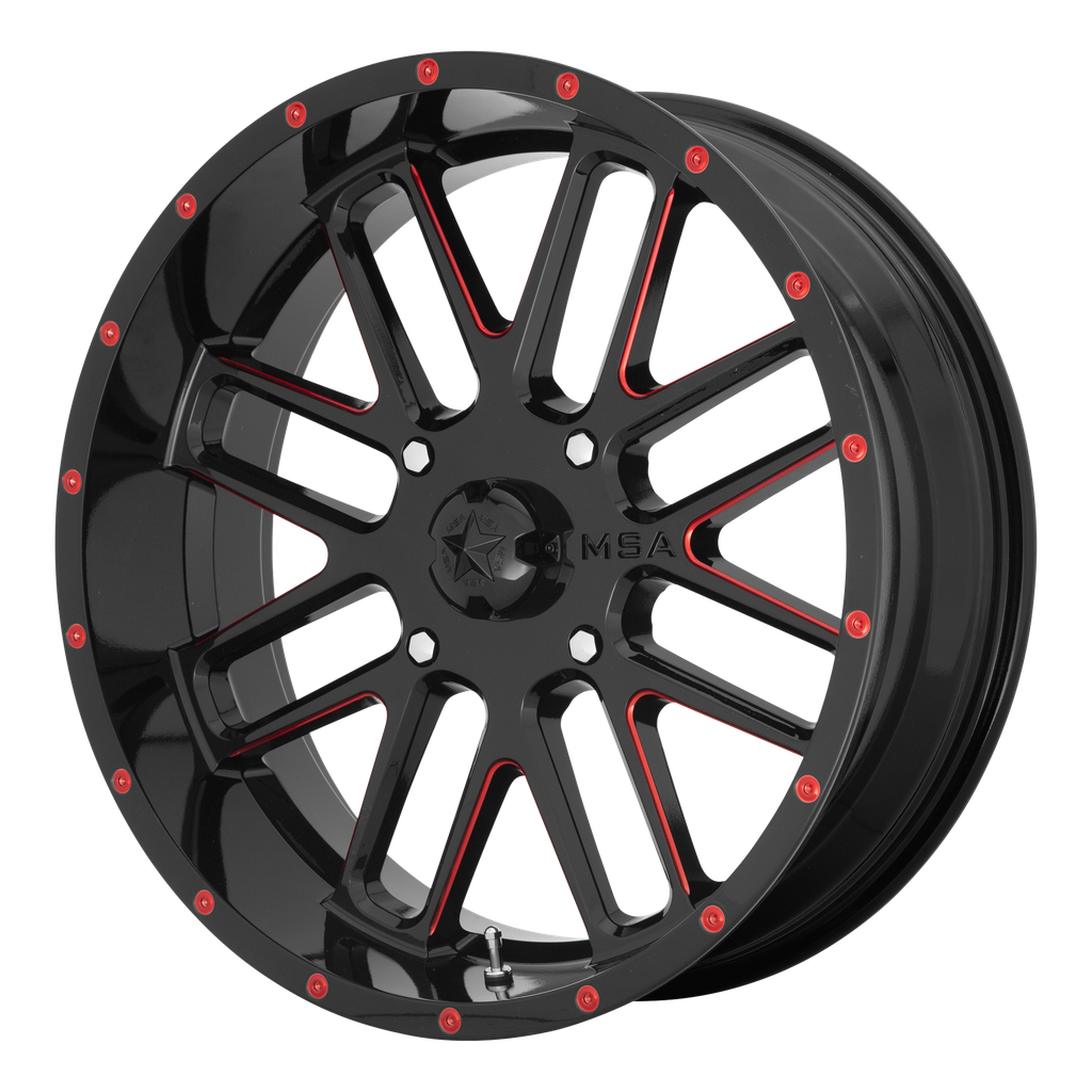 MA35 22X7 4X137 G-BLK MILL RTCC 00MM