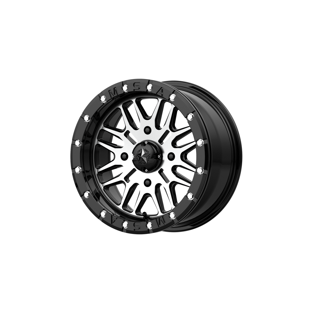 M37 16X7 4X137 G-BLK MACH 10MM