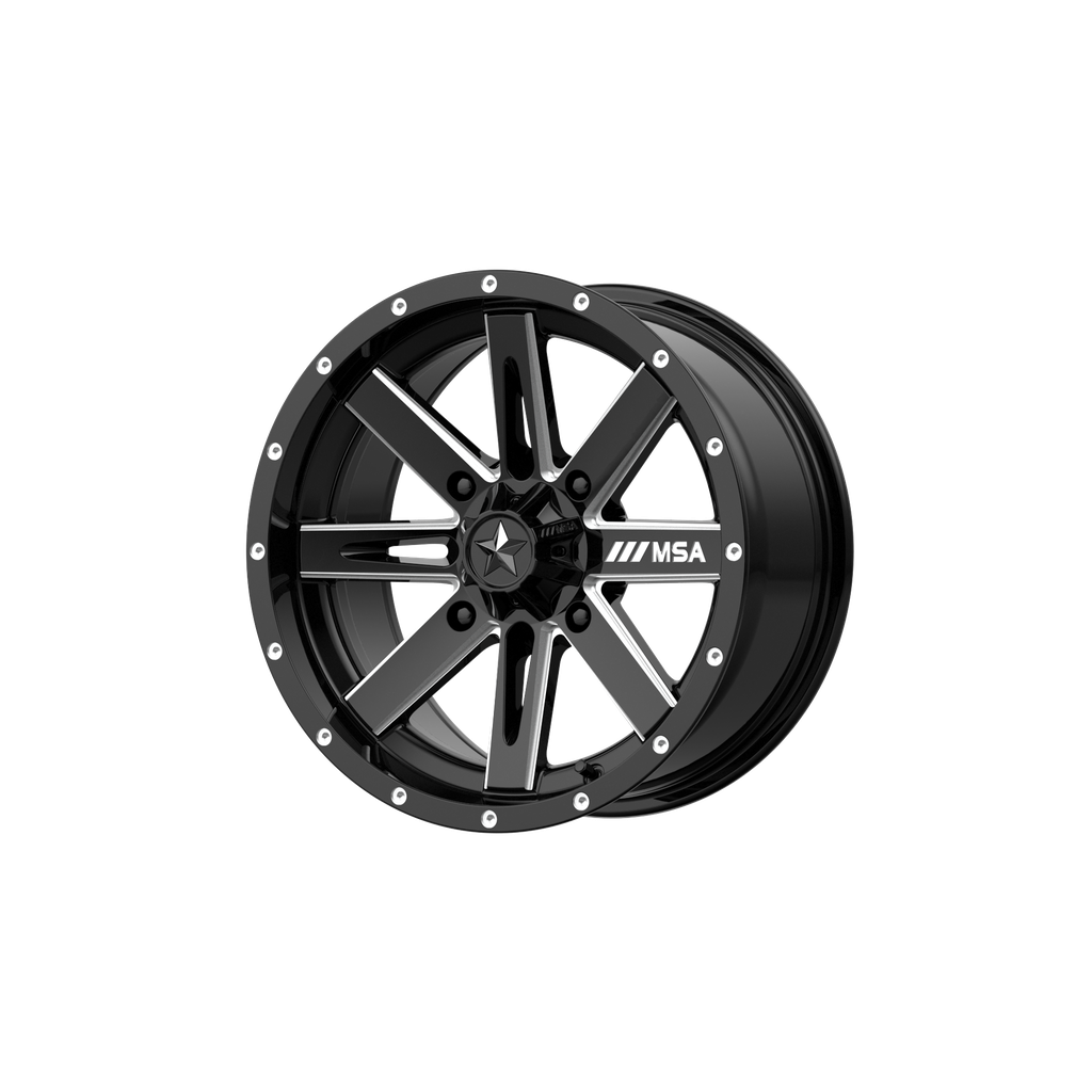 M41 16X7 4X156 G-BLK MILL 10MM