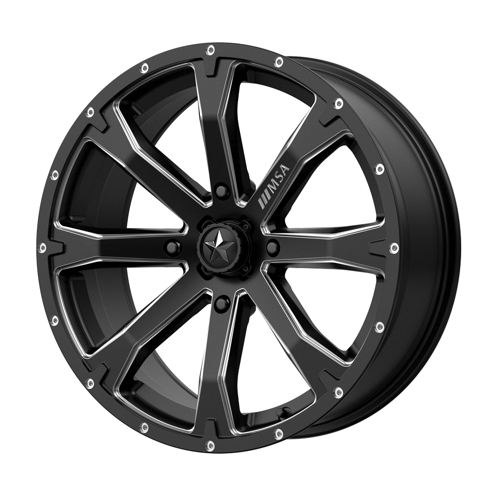 M42 14X7 4X110 S-BLK MILL 10MM