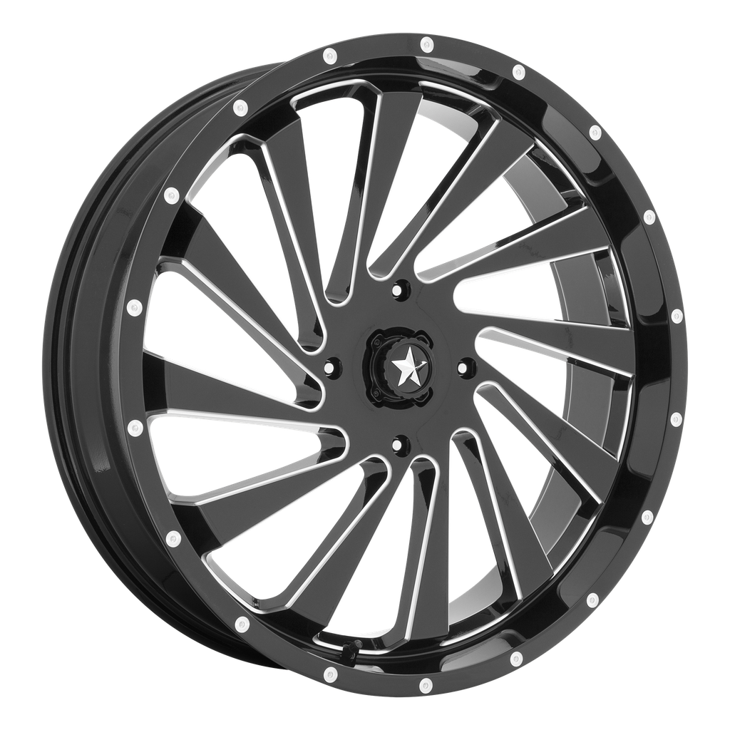 BLADE UTV 20X7 4X110 86 G-BLK-MILL +0