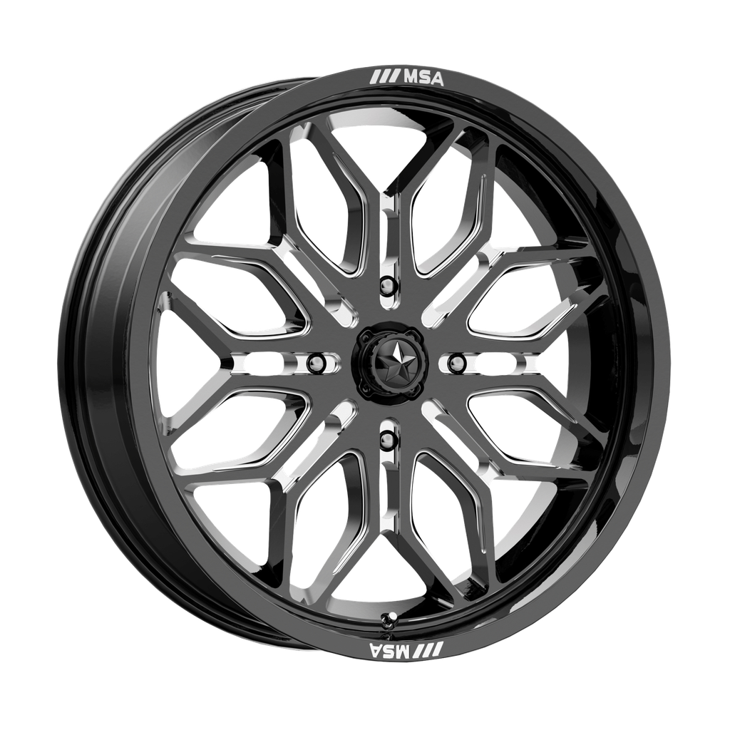 SNIPER UTV 22X7 4X137 96 G-BLK-MILL +10