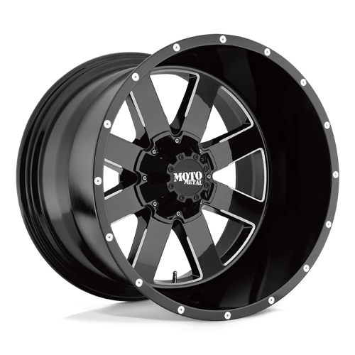 MO962 20X12 8X170 G-BLK/MILL -44MM