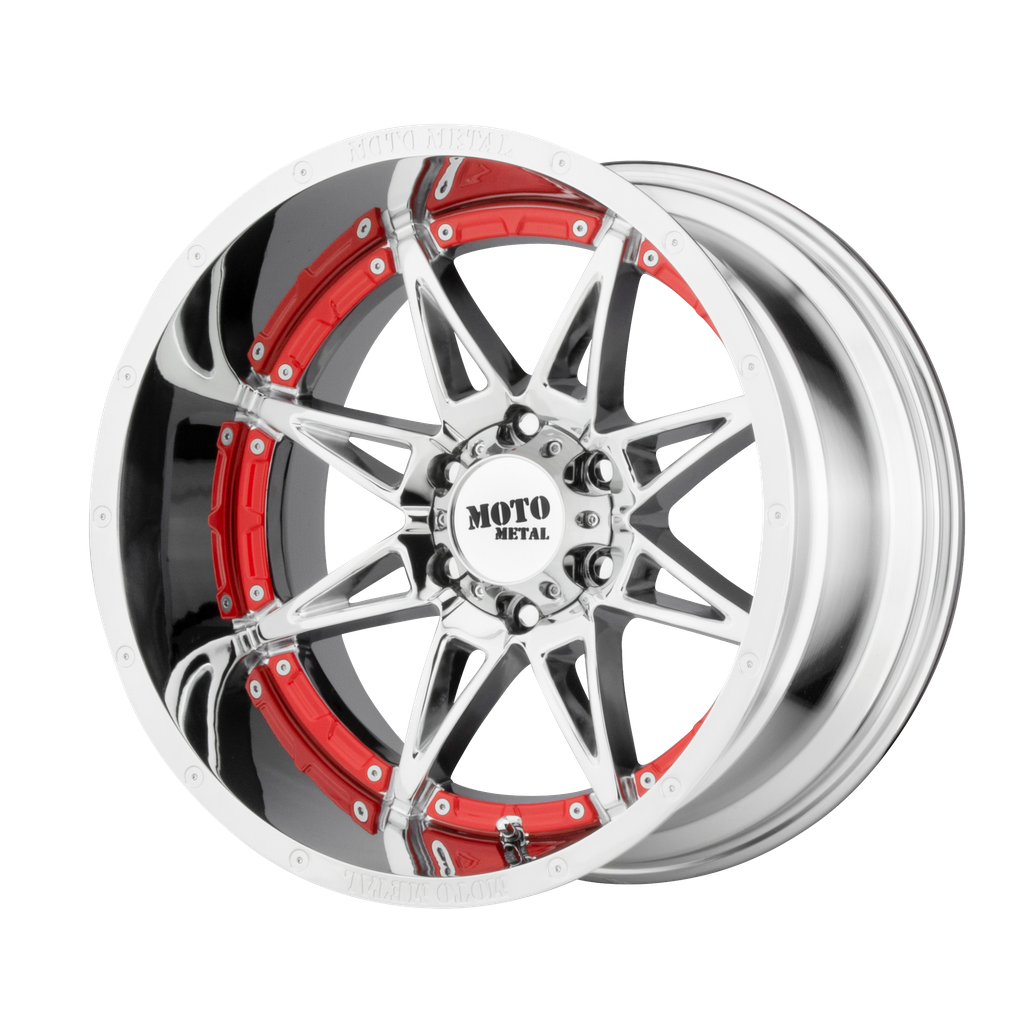 MO993 20X10 6X135 CHROME -18MM
