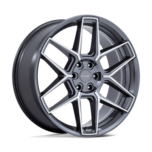 RISE 22X9.5 5X112 66 +20 ANTH MACH-FC