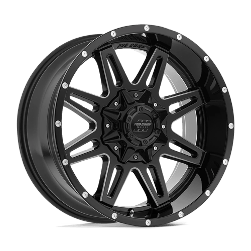 BLOCKADE 20X9.5 6X135/5.5 -6 G-BLK MILL