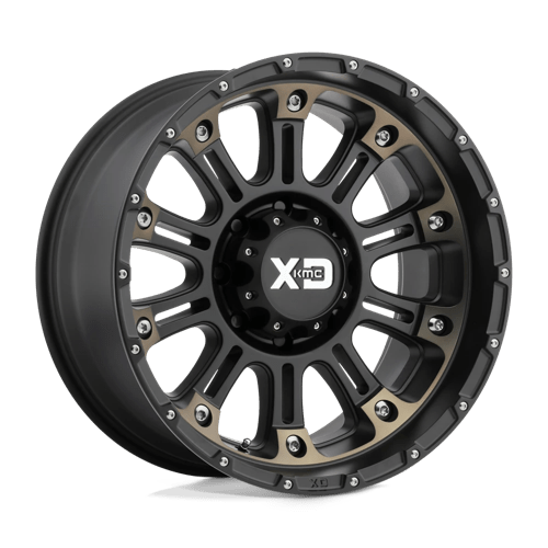 XD829 20X9 5X5.0 S-BLK MACH DTCC -12MM