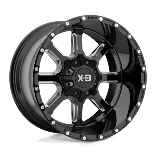 XD838 20X9 5X5.0/5.5 G-BLK MILL 18MM
