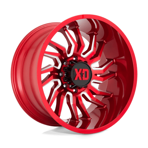 XD858 22X10 6X5.5 CANDY RED MILLED -18MM