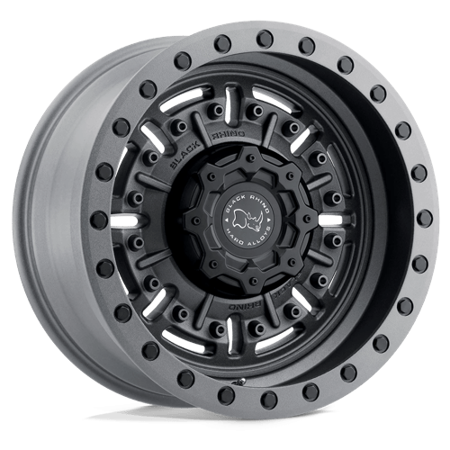 BR ABRAMS 17X8.5 6X135 +0 87 TXT M-GNMTL