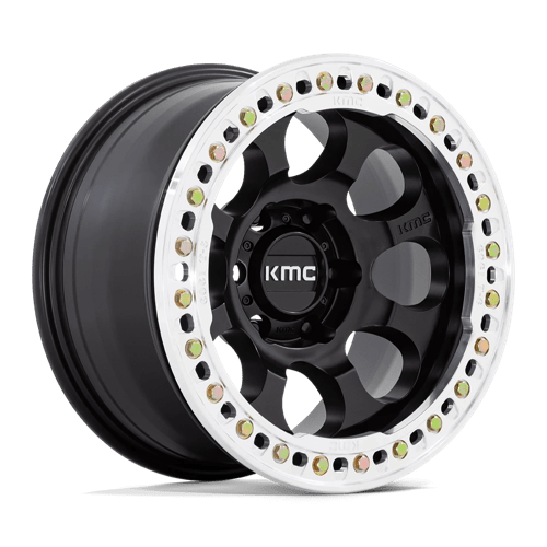 KM237 BL 17X9 BLANK 108-140 SBLK-MCH -12