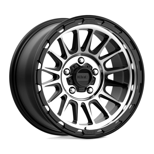 KM542 17X8.5 5X5.0 S-BLK MACH 00MM