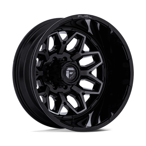 FLUX DRW 22X8.25 8X210 154 -227 G-BLK-GY