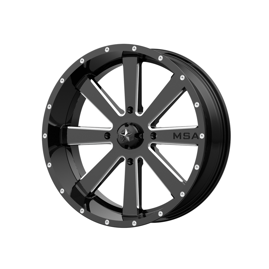 M34 24X7 4X137 G-BLK MILL 00MM