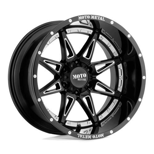 MO993 18X8.5 5X5.0 G-BLK MILL 18MM
