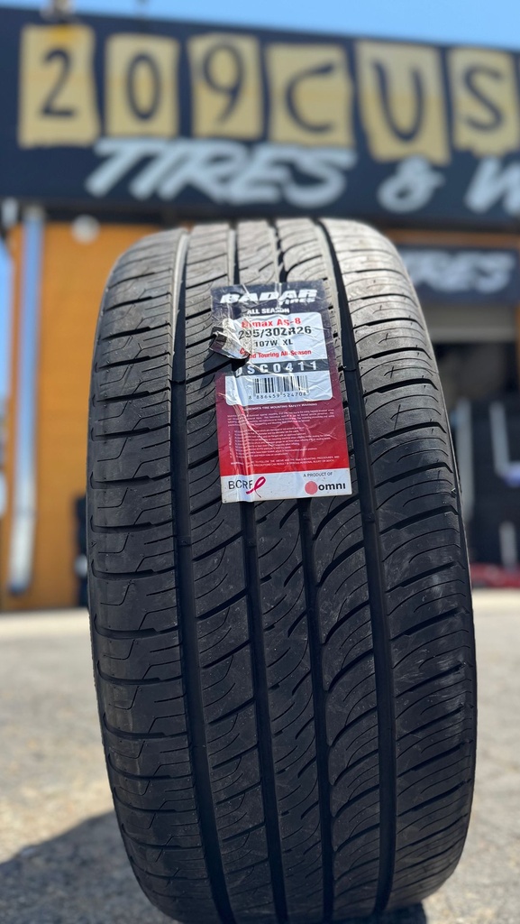 215/60R17 RADAR DIMAX AS-8 100H XL 600AA**50K**+ROAD HAZARD