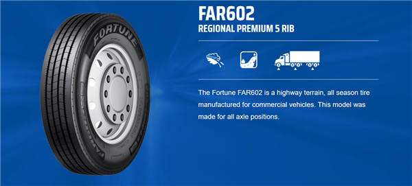 255/70R22.5 FORTUNE FAR602 ALL POSITION 140/137M 16PLY
