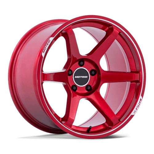 BATTLE VI 18X9.5 5X4.5 72 +35 CHY-RD-MCH