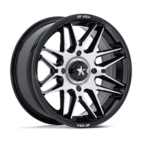 RADAR UTV 14X7 4X110 86 +10 G-BLK-MCH