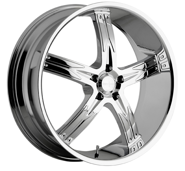 DEVINO 762 20X8.5+45 5X114.3 CHROME