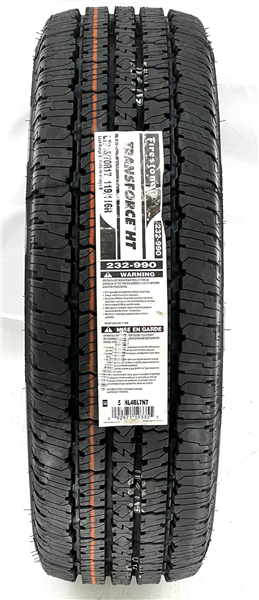 LT 245/70R17 FIRESTONE TRANSFORCE HT 119/116R L.R. E ( 10 PLY )