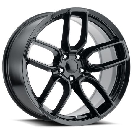 20X10.5 5X115 HELLCAT WIDEBODY +25MM 71.5 GLOSS BLACK