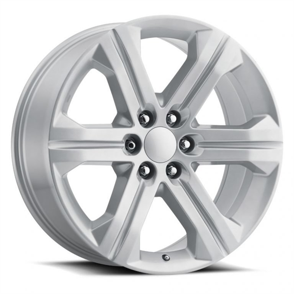 24X10 G13 6X139.7 GMC REPLICA OFFSET 30 C.B78.1 SILVER