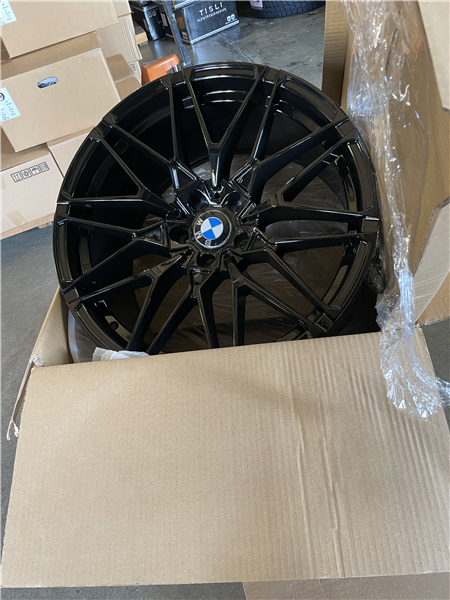 978 20X9 5X120 +30MM 72.6 GLOSS BLACK ** BMW REPLICA **