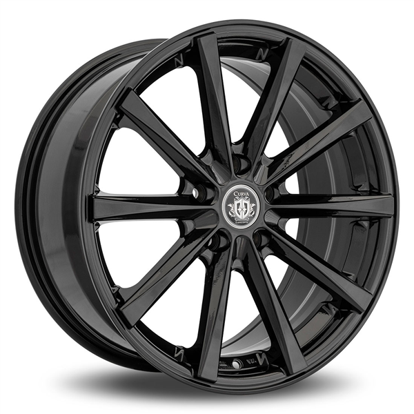 CURVA C10 19X9 5X114.3 +38 CB73.1 GLOSS BLACK