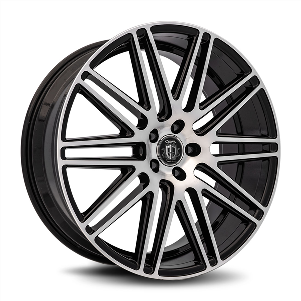 CURVA-50 22X10.5 ALL BLACK/MF 5X112 +40 C.B-66.56