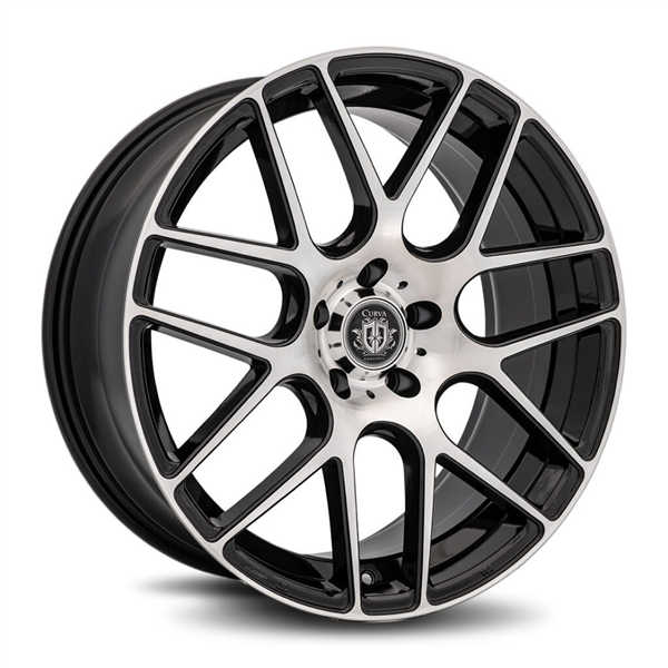 CURVA-7 20X8.5 BLACK/MF 5X112 +35 C.B66.56