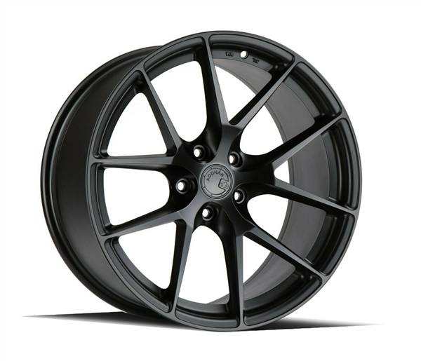 AODHAN-AFF07 MATTE BLACK 18X8.5 5X112 +35 +66.6 **SINGLE PHASE FORGING CONSTRUCTION** SPF ?