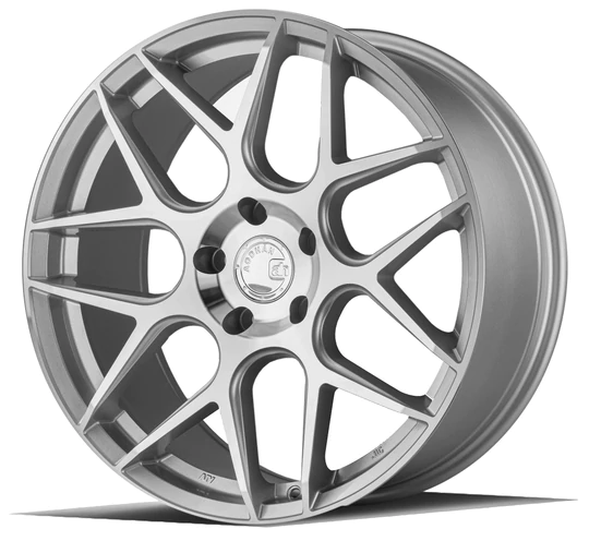 AODHAN-AFF2 SILVER MACHINE FACE 19X9.5 5X112 +35 +66.6 **SINGLE PHASE FORGING CONSTRUCTION** SPF ?