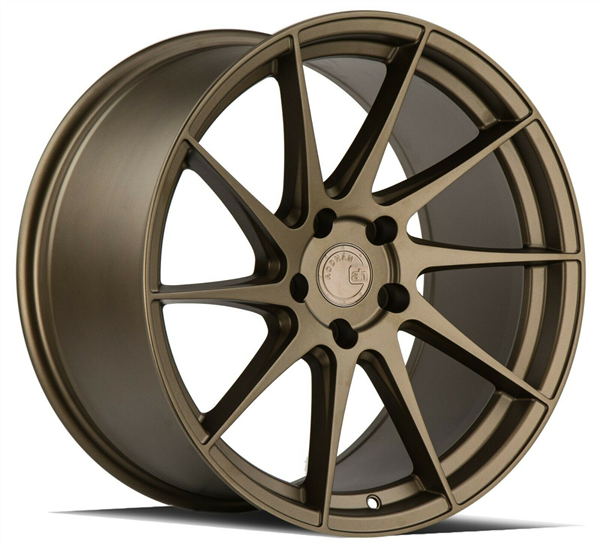 AODHAN-AH09 MATTE BRONZE 18X9.5 5X4.5 +35 +73.1 (DRIVER SIDE) *SINGLE PHASE FORGING CONSTRUCTION*