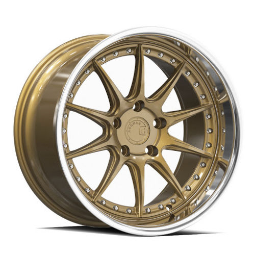AODHAN-DS07 BRONZE/MACHINE LIP 18X8.5 5X4.5 +35 +73.1