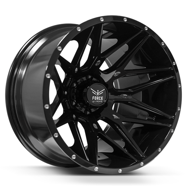 F34 20X12 6X139.7 -44 CB106.1 GLOSS BLACK