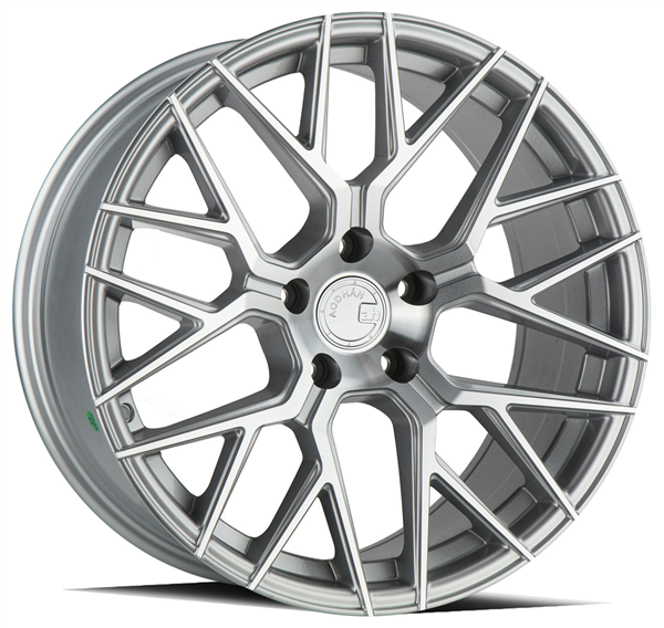 AODHAN-LS009 SILVER/MACHINE FACE 18X9.0 5X4.5 +30 +73.1 *NEW*