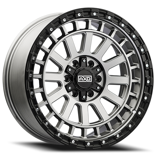 AXD-OFFROAD AS2 TITANIUM BLACK LIP 17X8.5 5X127/5X139.7 -05 +87.1