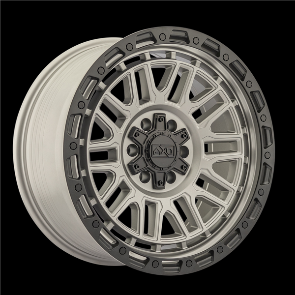 AXD-OFFROAD AS6 SATIN TITANIUM BLACK LIP 17X9.0 6X5.5 +00 +106.1